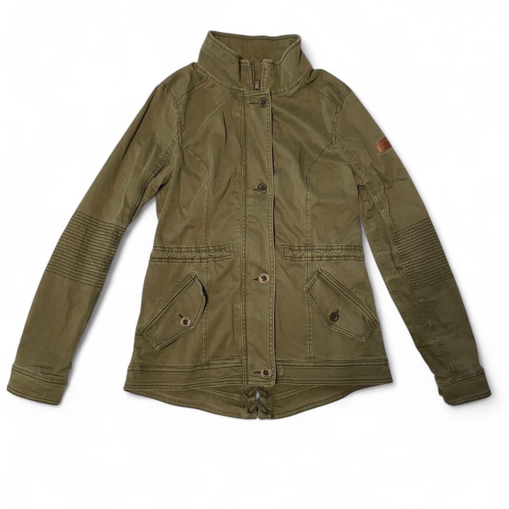 Hollister army green jacket